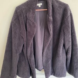 Grey Sherpa Jacket